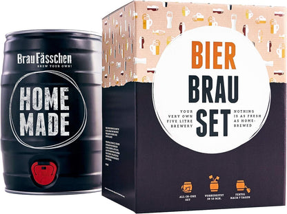 Brew Keg | DIY beer brewing kit | Pilsner in a 5 liter keg | Ready in 7 days | Gift for men, friend, or father | Beer gift
