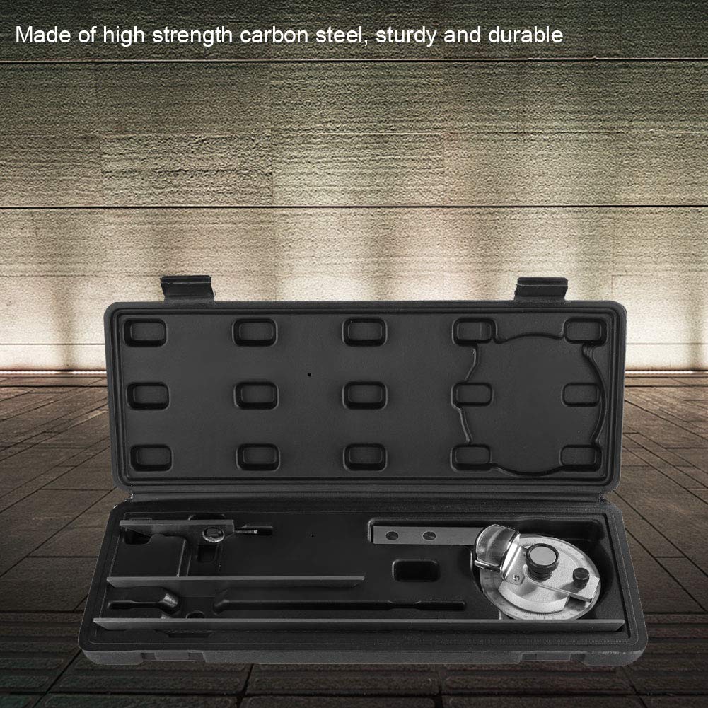 Protractor with adjustable arm 0-360°, universal angle gauge with adjustable leg, high-precision angle measuring ruler for measuring internal and external angles in machining.