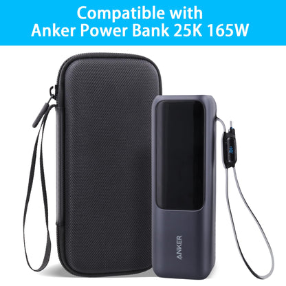 co2CREA Hard Portable Protective Case Pouch for Anker Laptop Powerbank 25000mAh 165W Powerbank Portable Charger A1695, Case Only