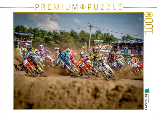 CALVENDO Puzzle MXGP Start Lommel 1000 Piece Puzzle Landscape | 1000 Pieces finished size 64 x 48 cm Photo puzzle for happy hours