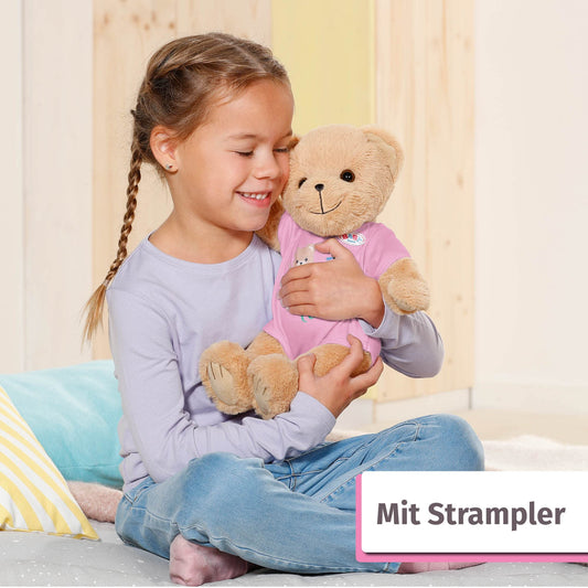 BABY born® plush toy BEAR in pink (30cm)