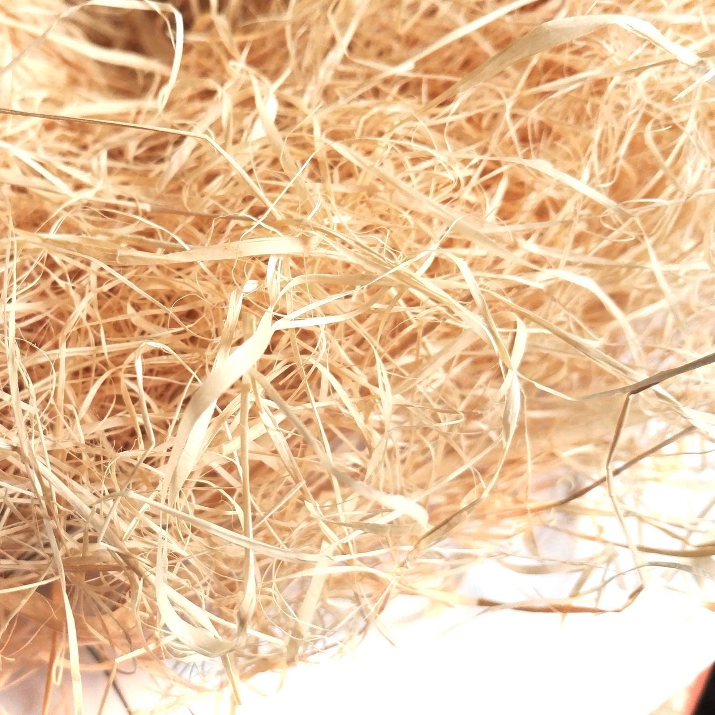 Natural wood wool filling material - 10kg organic packaging material for decorations, gift boxes, and packages - untreated spruce wood wool