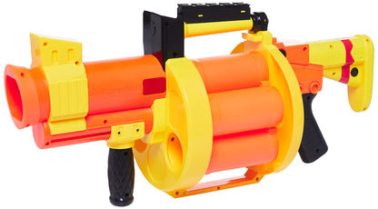 Nerf Fortnite GL Rocket Blaster - Drum, Pump-Action - includes 6 Nerf rockets - for kids, teens, adults.