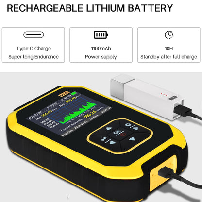 SURLABA Nuclear Radiation Detector, Geiger Counter Dosimeter Measurement of Beta Gamma X-rays, Radioactivity Radiation Meter Portable Real-time Monitoring Device with Sound Light Vibration Alarm