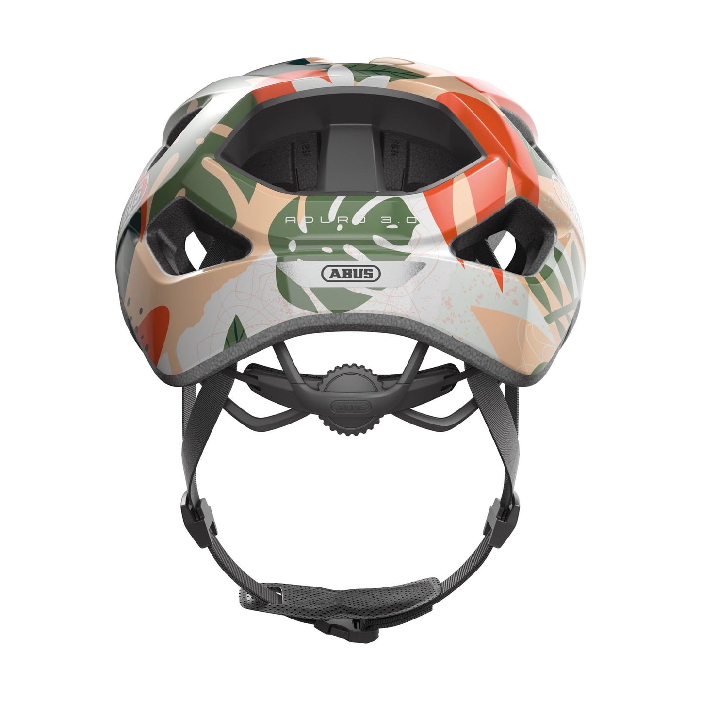 ABUS bike helmet Aduro 3.0 - sporty city helmet in stylish design for everyday and sporty rides - for men and women - orange, size S.