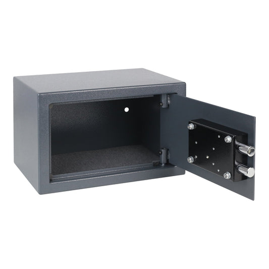 HMF 49200-11 Safe safe with key, furniture safe | 31 x 20 x 20 cm | Anthracite