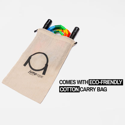 Professional Rope Skipping Competition Jump Rope Freestyle Bead - Adjustable length (RAINBOW, 3.0m)