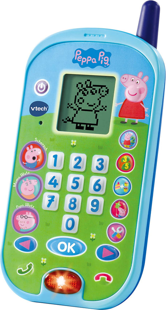Vtech Peppa's Learning Phone - Featuring original voices from the Peppa Pig series and exciting educational games - For children aged 2-5 years.