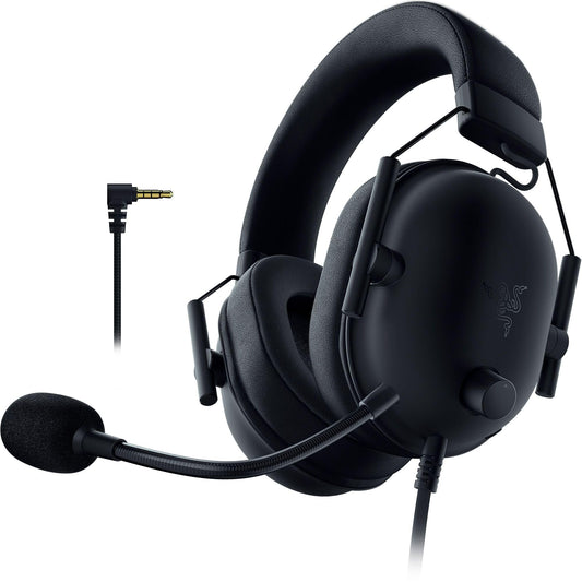 Razer BlackShark V2 X (Xbox) - Wired E-Sports headset for Xbox consoles S-X (250g, cardioid microphone, 50mm drivers, passive noise cancellation, 3.5mm connector) Black