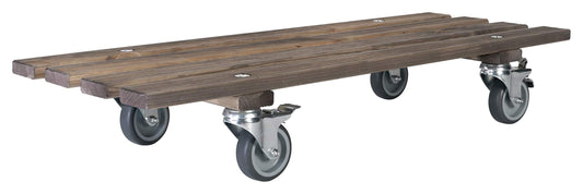 Work standard Saar plant roller terrace roller outdoor roller transport roller balcony roller flower roller pot roller wooden roller Valenzia 80.1AT (Antique)