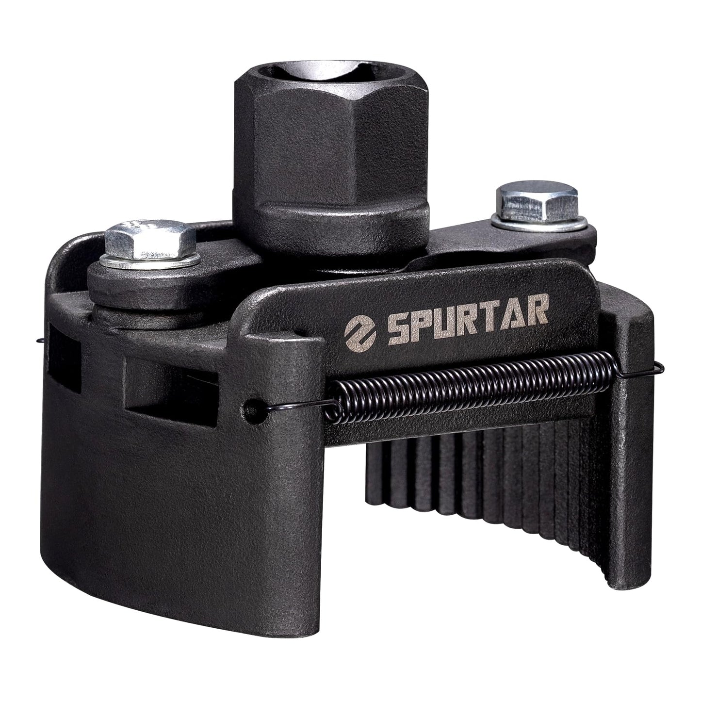 Spurtar oil filter wrench 60-80mm oil filter wrench universal car spring-loaded adjustable oil filter tool for oil changes on car motorcycle truck boat