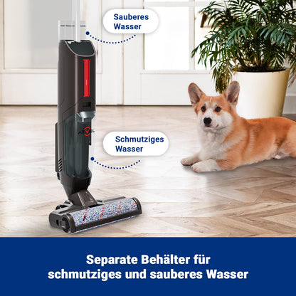 Atvel F16 PRO wireless floor cleaner Smart 3-in-1 Wet-Dry Vacuum Mop with Dual Tank Design for carpets and tiles | UV cleaning | Self-cleaning | LED display | Powerful and lightweight
