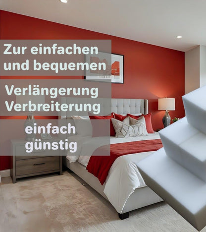 All4All mattress extender - additional mattress - foam cutout - mattress wedge - bed gap filler, mattress compensation - mattress connector - mattress widening - RG25/44-20x20x200cm