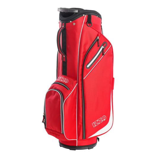 Izzo Ultra Lite Cartbag, Adult Unisex, Ultra Lite Cart Bag - Red, red, 10.5"