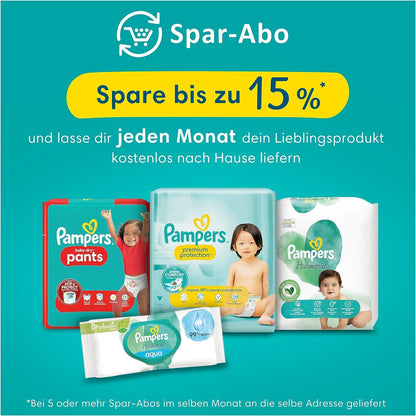 Pampers Baby Diapers Size 2 (4-8 kg) Harmony, HALF-MONTH BOX, Gentle Skin Protection And Plant-Based Ingredients, 240 Pieces