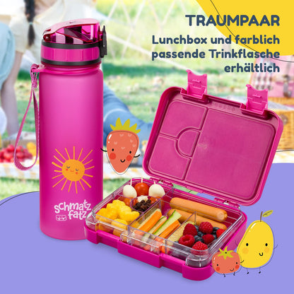 Junior Lunchbox lunchbox snack box | with additional container | child-friendly | leak-proof | 4 or 6 portion compartments | suitable for liquid food dishwasher safe | BPA-free | plastic