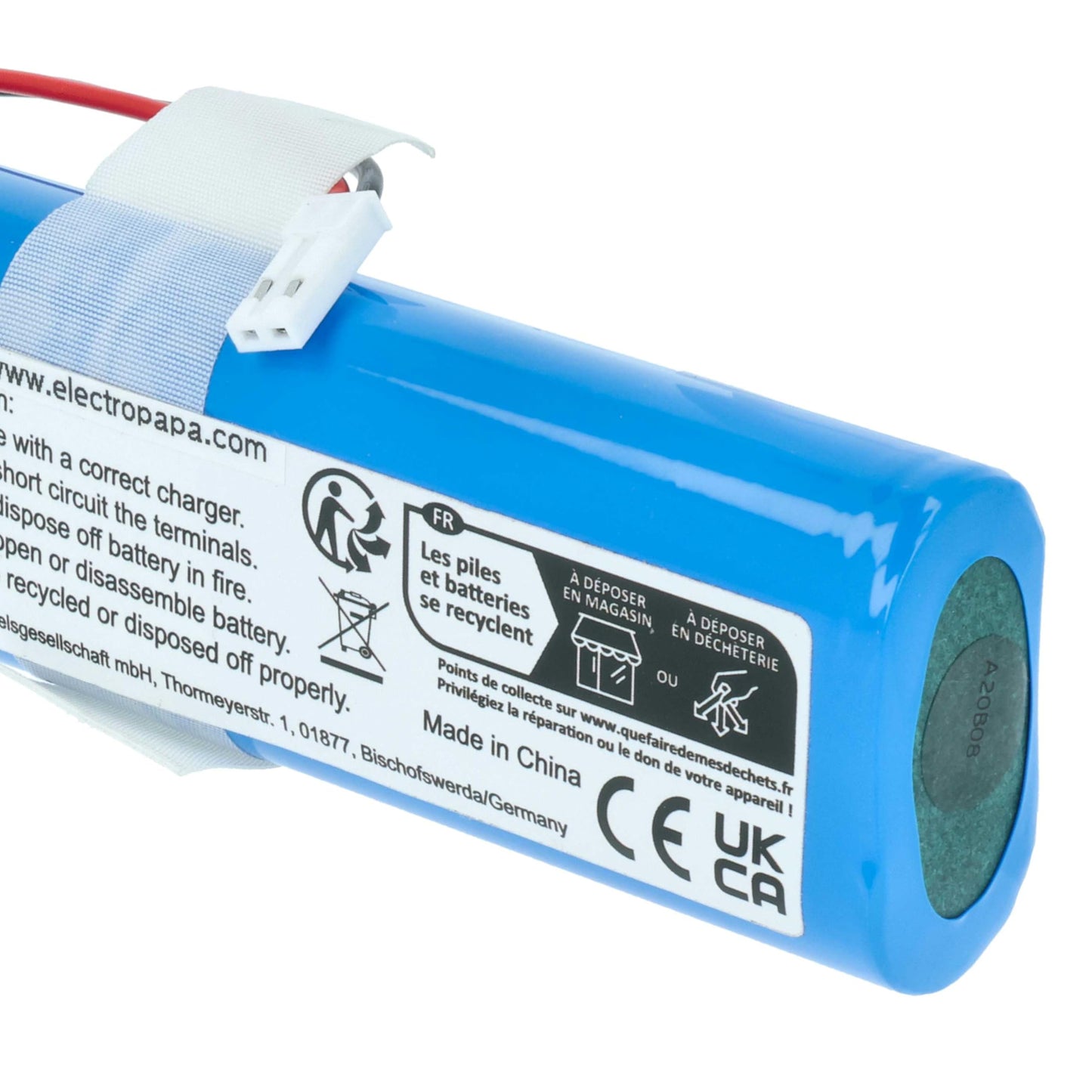 vhbw battery compatible with Medion MD 18500, 18501, 18600 vacuum cleaner Home Cleaner home robot (2600mAh, 14.4V, Li-Ion)