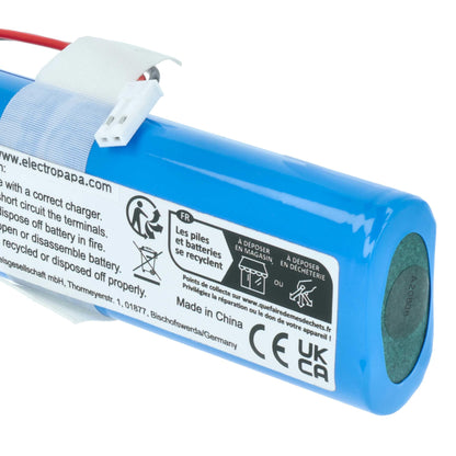 vhbw battery compatible with Medion MD 18500, 18501, 18600 vacuum cleaner Home Cleaner home robot (2600mAh, 14.4V, Li-Ion)