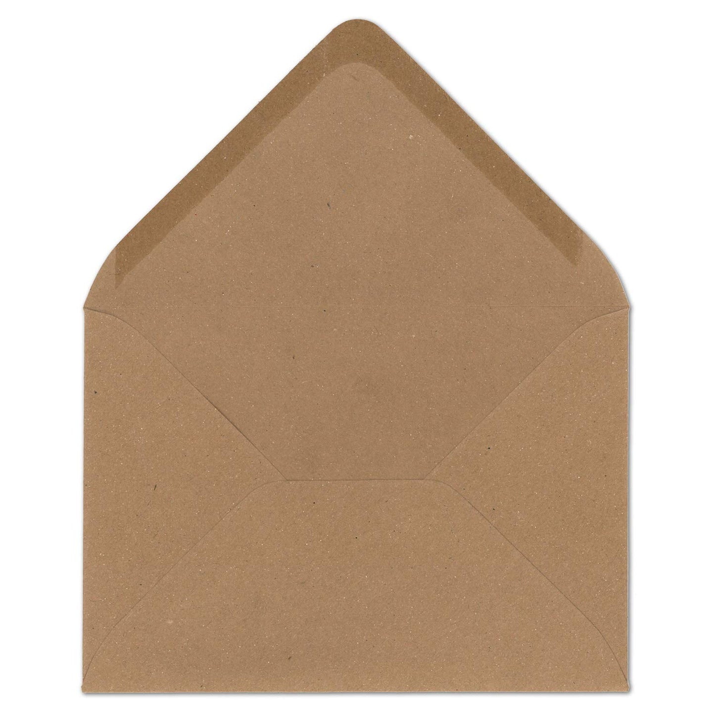 150 x Kraft paper envelopes DIN C5 Brown - 22.5 x 15.7 cm without window 120 g/m² - Vintage envelopes with gummed flap