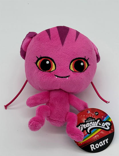 BANDAI - Miraculous Ladybug - cuddly plush toy Kwami 15 cm - Roarr - P50706