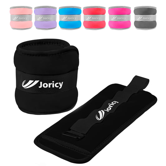 Ankle weights, weight cuffs for men and women 2 kg 1 pair foot weights weights for legs and arms, weight set on ankle wrist foot weights hand weights
