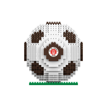 FOCO Officially Licensed FC St Pauli BRXLZ 3D Football Building Set for ages 12+