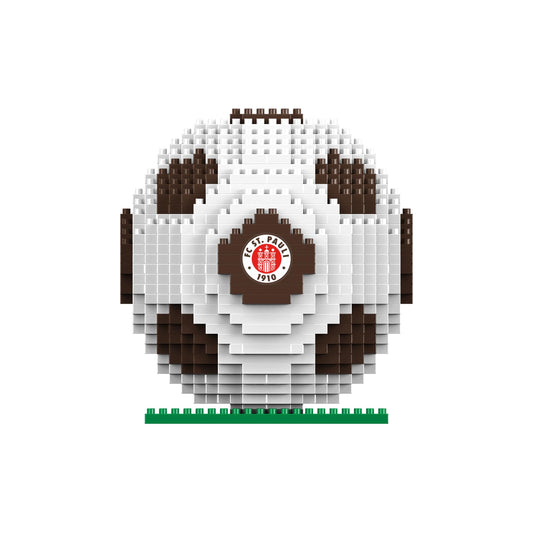 FOCO Officially Licensed FC St Pauli BRXLZ 3D Football Building Set for ages 12+