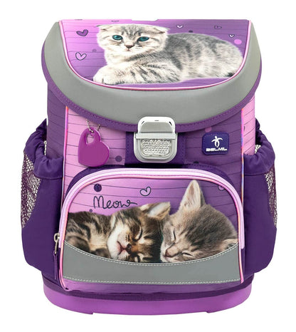 Belmil Mini-Fit school backpack set 4-piece (405-33/AG/S) (Little Caty 2)