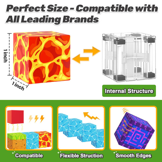 Magnetic building blocks - Build My Magnetic World Magic Portal Set, Magnetic Tiles Toddler Toys Outdoor Toys for Boys and Girls ages 3+, Creative Kids Games Children's Toys