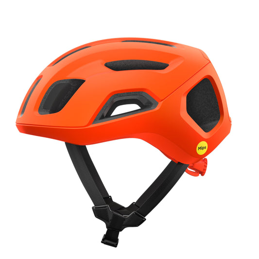 POC Unisex - Adult Ventral Air MIPS Bike Helmet, Fluorescent Orange Matte, S (50-56cm)