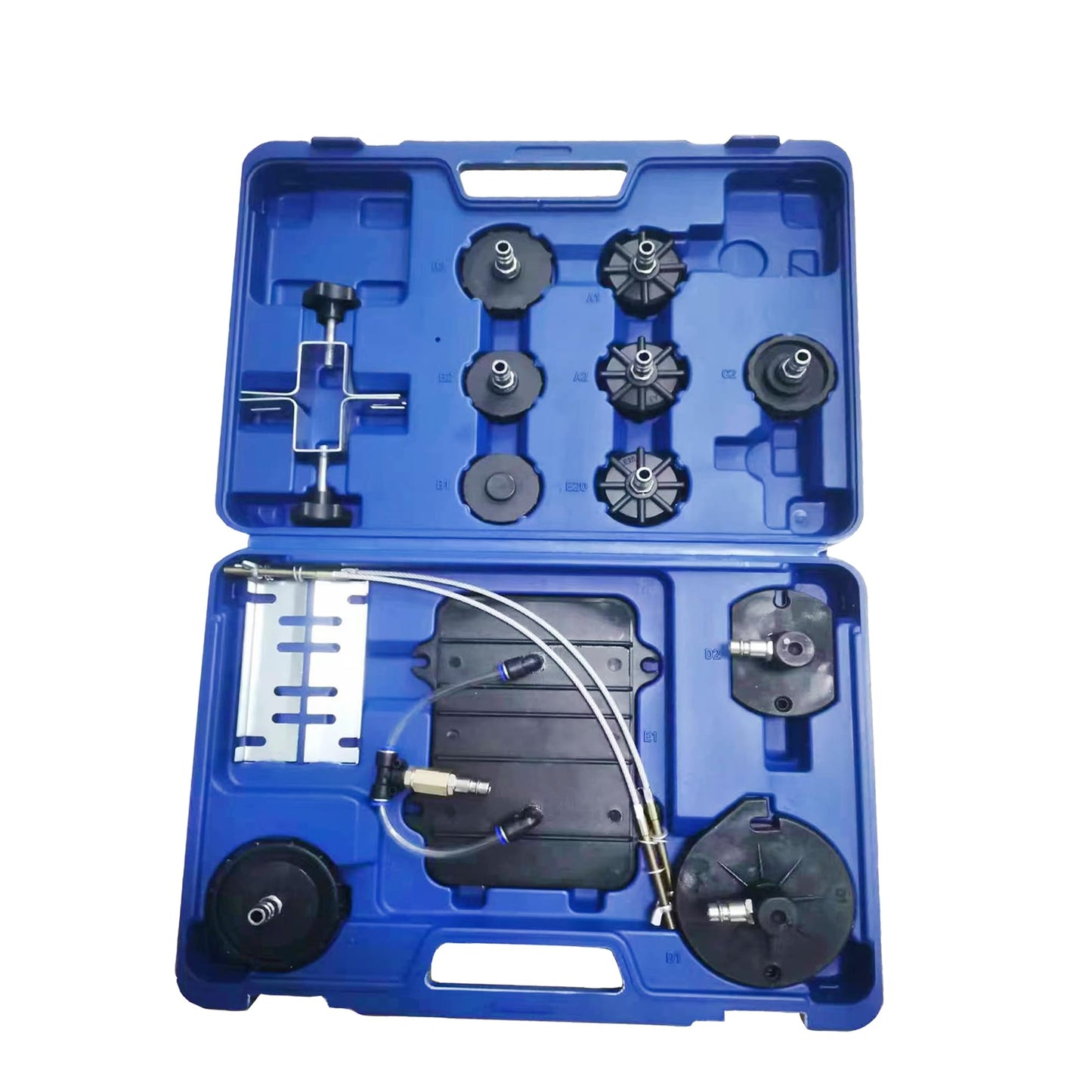 echtools Brake Bleeder Pressure Air 5L Brake Bleeding Device + Automotive Adapter Set