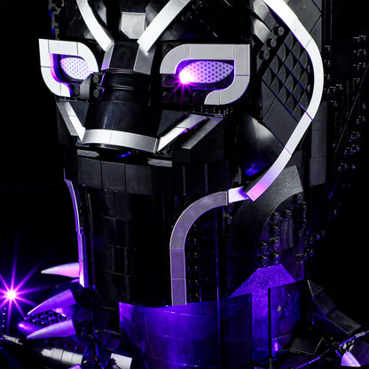 BRIKSMAX 76215 LED Light for LEGO Black Panther - Compatible with Lego Marvel Building Blocks Model - No Lego Set