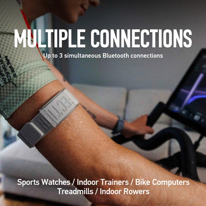 COROS heart rate monitor and pulse meter, comfortable, easy to wear, automatic wear detection, advanced sensor, Bluetooth, 38 hours battery life (Orange, Regular)