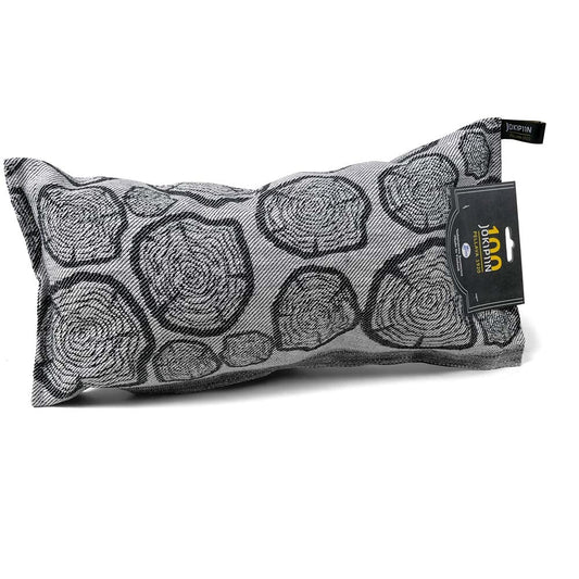 Jokipiin Premium Sauna Pillow 40 x 22 cm - 100% Made in Finland - Travel Pillow EcoTex Linen Cotton Sauna Pillow Headrest Wellness Neck Support Favorite Pillow Headrest (1x Pine White)