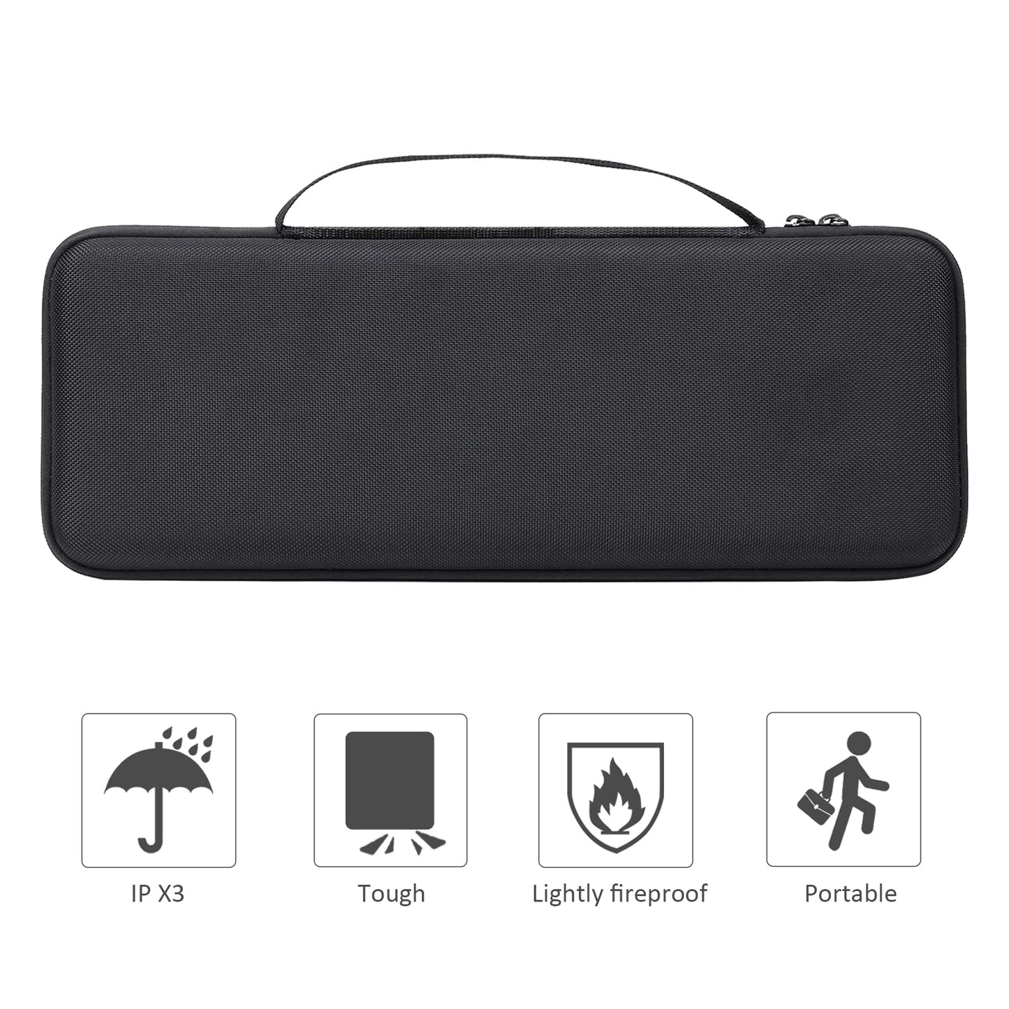 co2CREA Hard Case Cover for Logitech MX Mechanical Mini Wireless Keyboard and Anywhere 3S/Anywhere 3 Wireless Mouse Combo, Case Only.