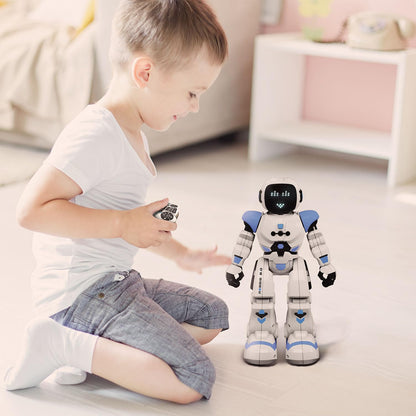 Xtrem Bots - Robbie | Robot for Kids 6+ | Programmable, remote-controlled robot with 50 moves | Toy for boys aged 5+ | Gift for 5-year-old boy