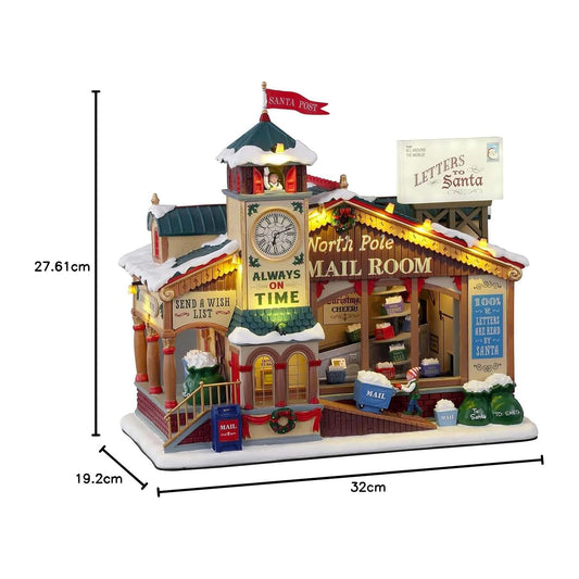 Lemax 15733-UK Santa's Wonderland Sights & Sounds: North Pole Mail Room