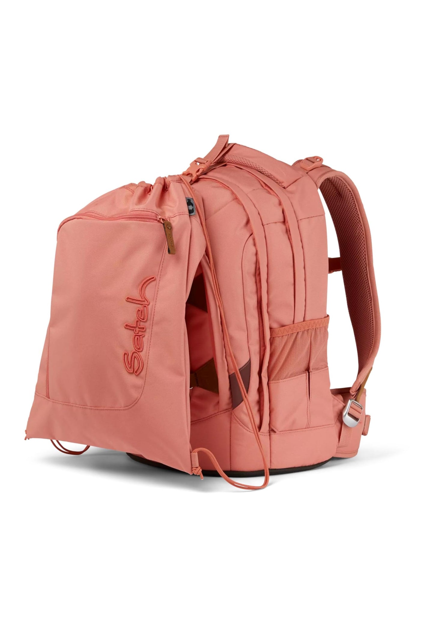Satch gym bag for boys and girls with zippered compartment, 12 liters, backpack compatible