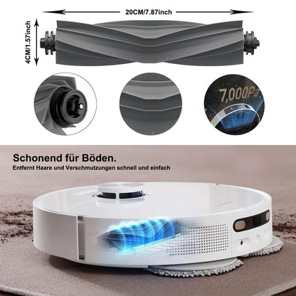 Accessory set for Dreame L10s Ultra Gen 2/ L10s Pro Ultra Heat/ X30 Ultra/MOVA E30 Ultra, includes 2*roller brush, 6*dust bags, 4*mop cloths, 6*side brushes, 2*filters.
