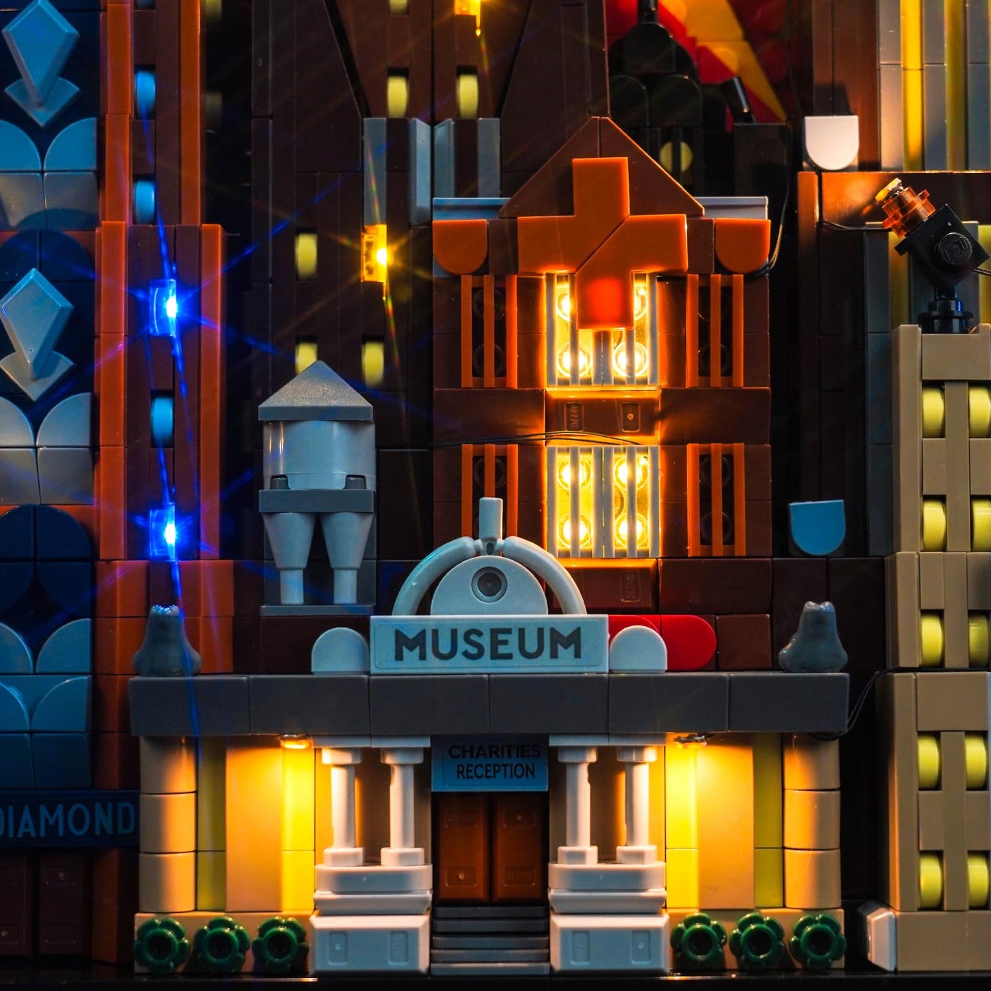 Remote control light kit for Lego 76271 Batman: The Animated Series Gotham City (non-Lego), LED lighting set for Lego Batman: The Animated Series Gotham City creative toy.