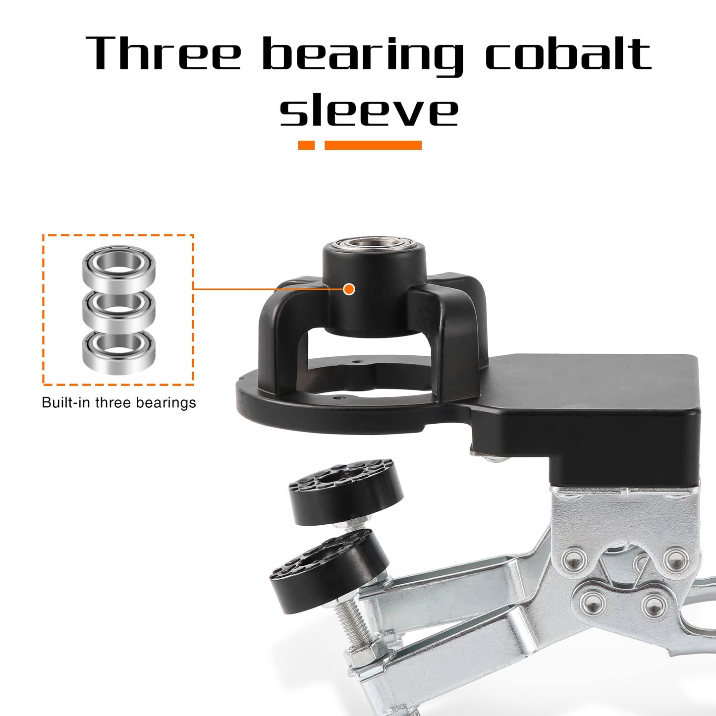 35mm hinge drilling template concealed door hinge jig, precise locking cabinet hinge jig, aluminum alloy material comes with clamping device for easy carrying and use.