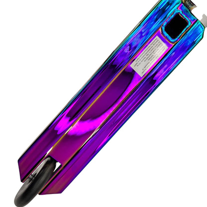 Anaquin Park V7 stunt scooter, height=89cm (neochrome rainbow oilslick)