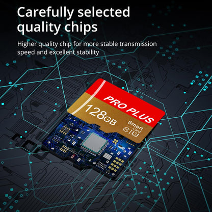 2 Pack Memory Card 128GB with Adapter, High Speed Memory Card, UHS-I C10 A1 Memory TF Card for Tablet/Mobile Phone/Camera/Car Audio/Game Console (TF162 Red Gold 128GB)