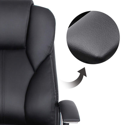 SONGMICS Office Chair Executive Chair Swivel Chair Computer Chair Height Adjustment Office Chair Padding, OBG57B