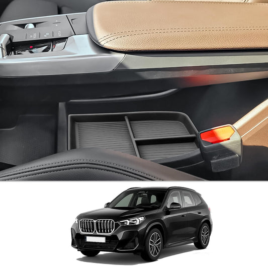CDEFG Compatible with BMW X1 iX1 U11 2022-2025 Center Console Organizer Storage Box X1 iX1 U11 Glove Compartment Bottom Center Armrest X1 iX1 2025 Accessories (Center Console)