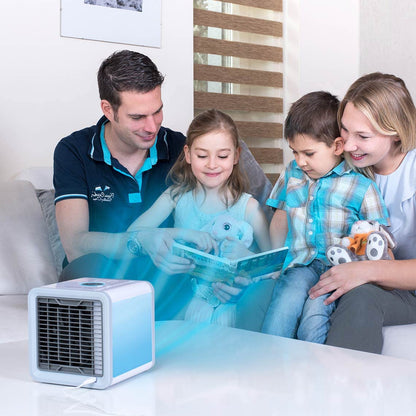 Livington Arctic Air - The original from TV - Air cooler with water cooling - Portable air conditioner without exhaust hose - Humidifier - Evaporative cooler - Small fan