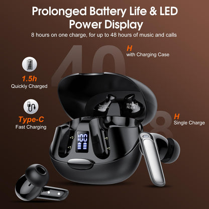 AI headphone translator, 3-in-1 language translator headphones 164 languages with app.