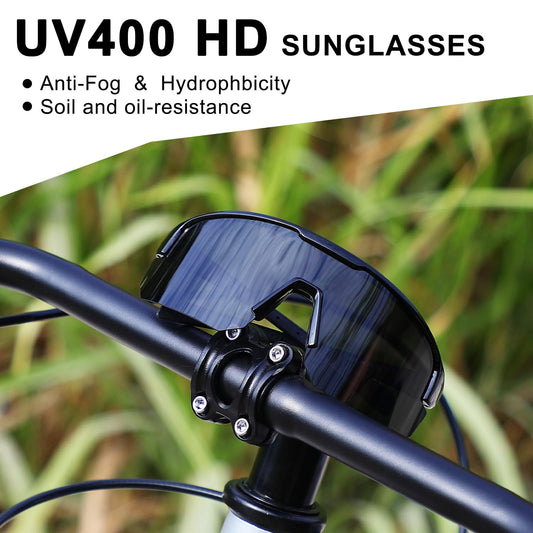 BangLong bike glasses polarized sunglasses for men and women, UV400 protection sports eyewear for fast, running, racing bike, biker, MTB glasses, cycling windproof glasses.