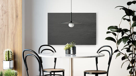 ALLboards Metal Magnetic Board GREY WOOD 60x40cm MetalBoards memo board for any type of magnets magnetic pinboard + marker, 10 magnets and sponge
