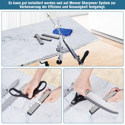 Image sharpening stone set 8 pieces diamond whetstone with grit 120/240/400/600/1000/1500/2000/3000 whetstone knife sharpener accessory for kitchen